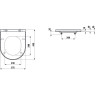 Сиденье LAUFEN KARTELL BY с механизмом SOFTCLOSE 8.9133.1.000.000.1